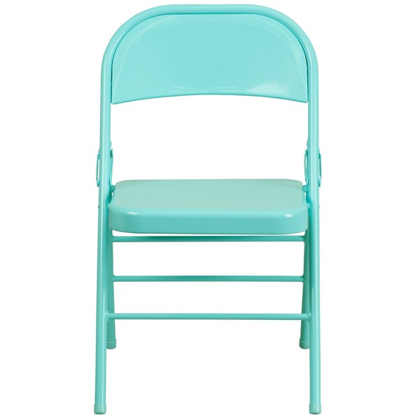 Tantalizing Teal Folding Chair