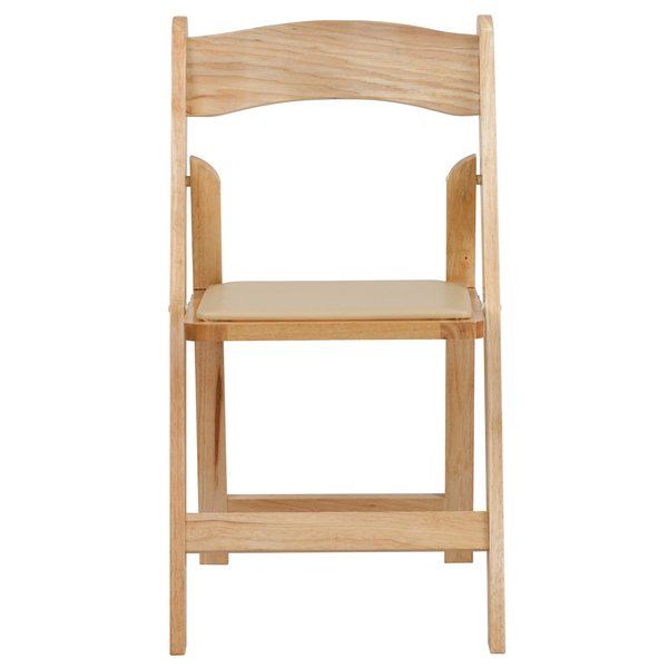 Natural Wood Folding Chair