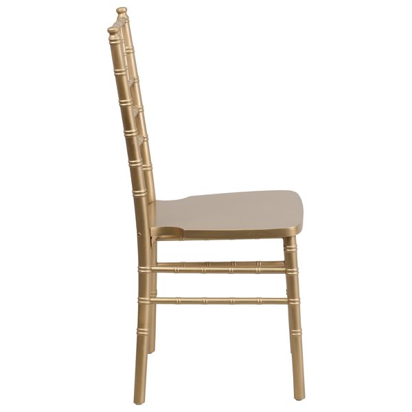 HERCULES Series Gold Wood Chiavari Chair