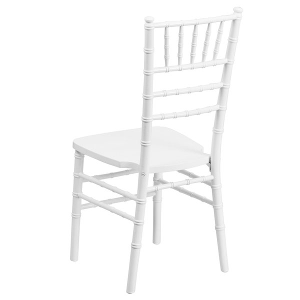 HERCULES Series White Wood Chiavari Chair