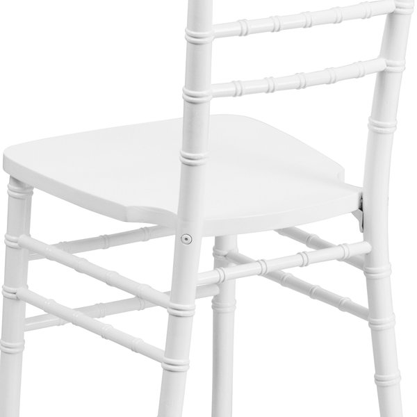 HERCULES Series White Wood Chiavari Chair