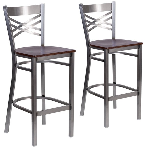 Clear X Stool-Wal Seat