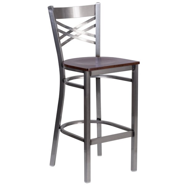Clear X Stool-Wal Seat