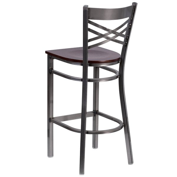 Clear X Stool-Wal Seat
