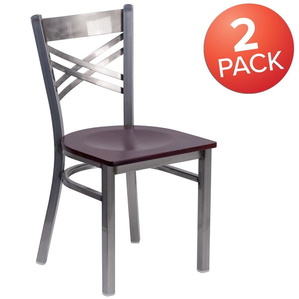 Clear X Chair-Mah Seat