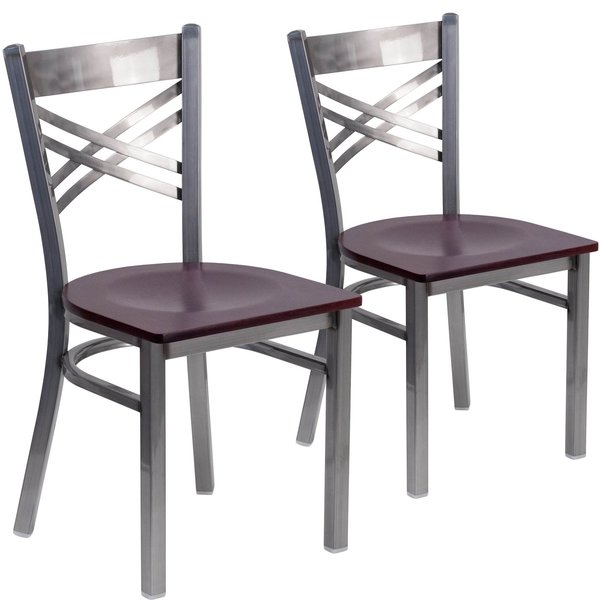 Clear X Chair-Mah Seat