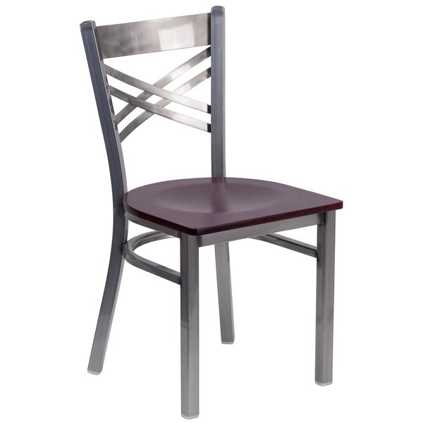 Clear X Chair-Mah Seat