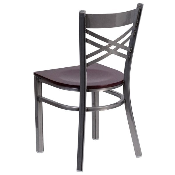 Clear X Chair-Mah Seat