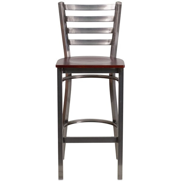 Clear Ladder Stool-Mah Seat