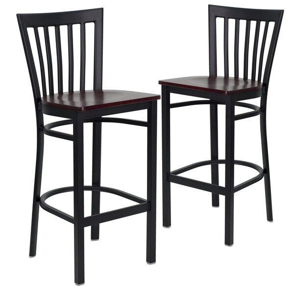 Black School Stool-Mah Seat