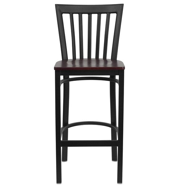 Black School Stool-Mah Seat