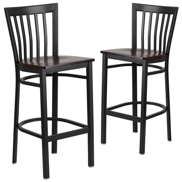 Black School Stool-Wal Seat