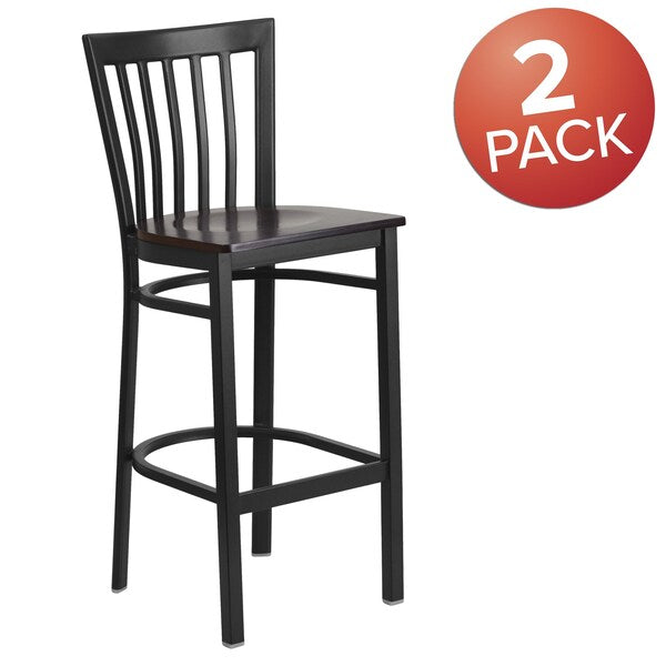 Black School Stool-Wal Seat