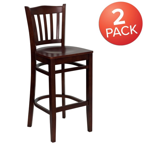 Mahogany Wood Stool