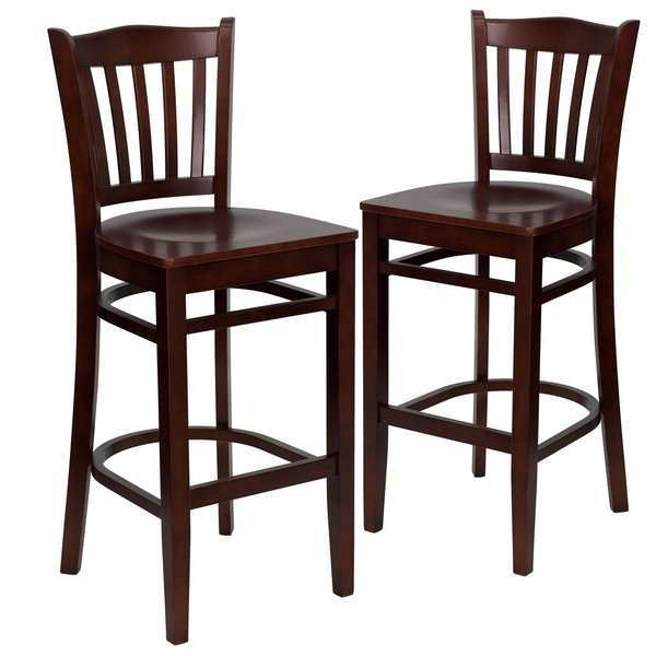 Mahogany Wood Stool