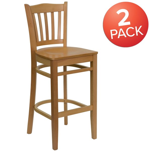 Natural Wood Stool