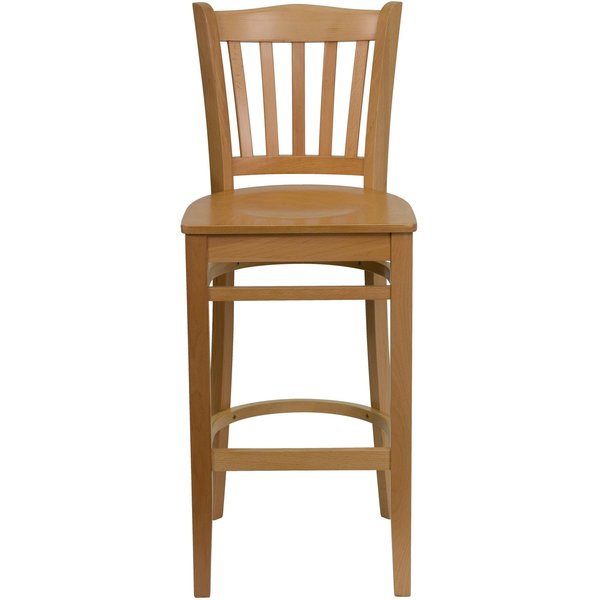 Natural Wood Stool