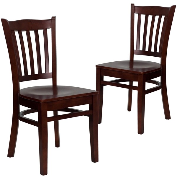 Mahogany Wood Dining Chair