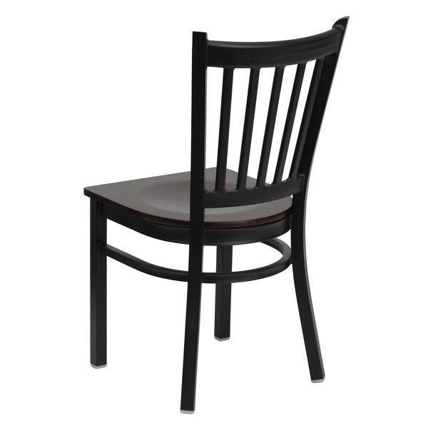 Black Vert Chair-Mah Seat
