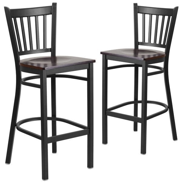 Black Vert Stool-Wal Seat