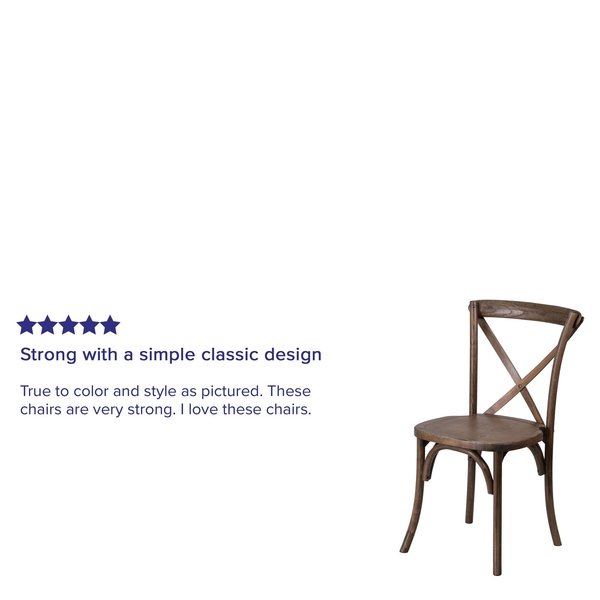 HERCULES Series Early American Cross Back Chair