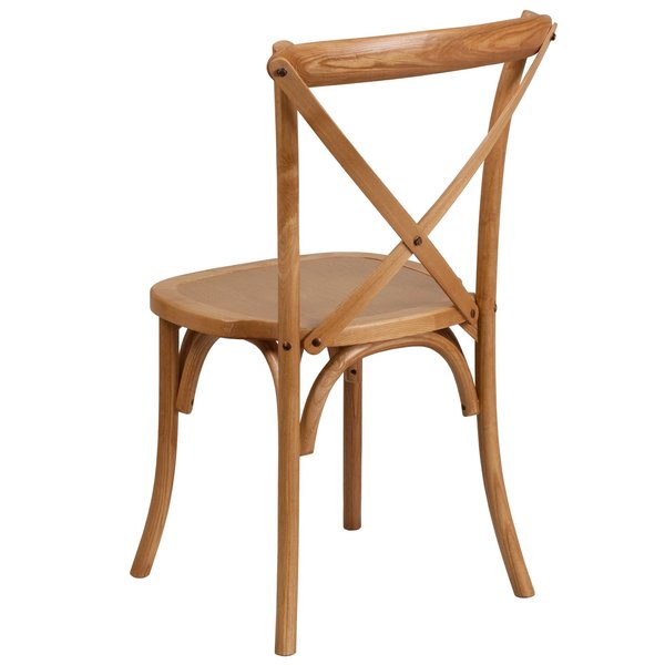 HERCULES Series Oak Cross Back Chair