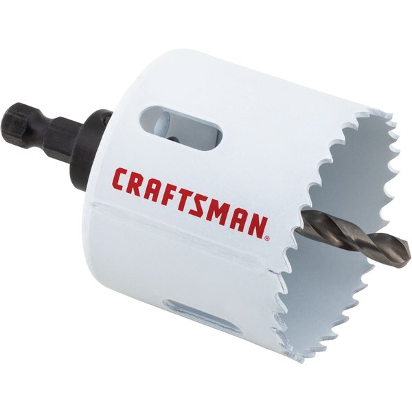 Bi-Metal Hole Saw With Arbor, 2-1/4
