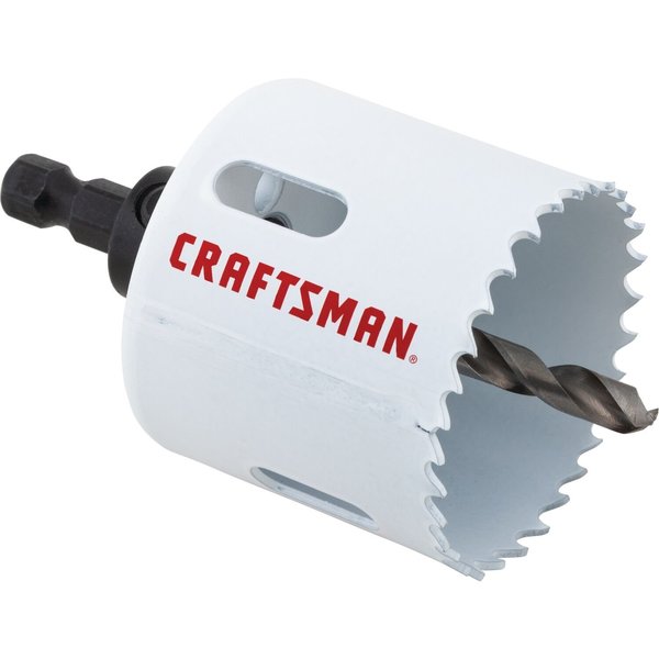 Bi-Metal Hole Saw With Arbor, 2-1/8