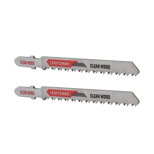 T-Shank Wood Cutting Jig Saw Blades, PK2