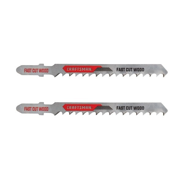 T-Shank Fast Cut Jig Saw Blades, 3-, PK2