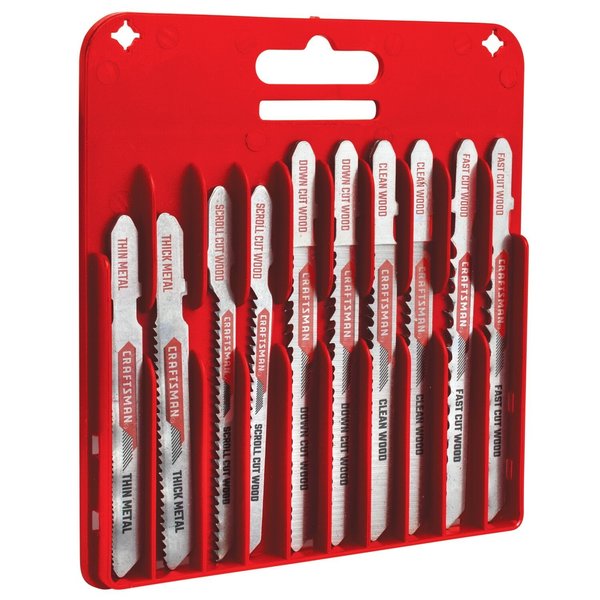 U-Shank Jig Saw Blade Kit, 12 pieces