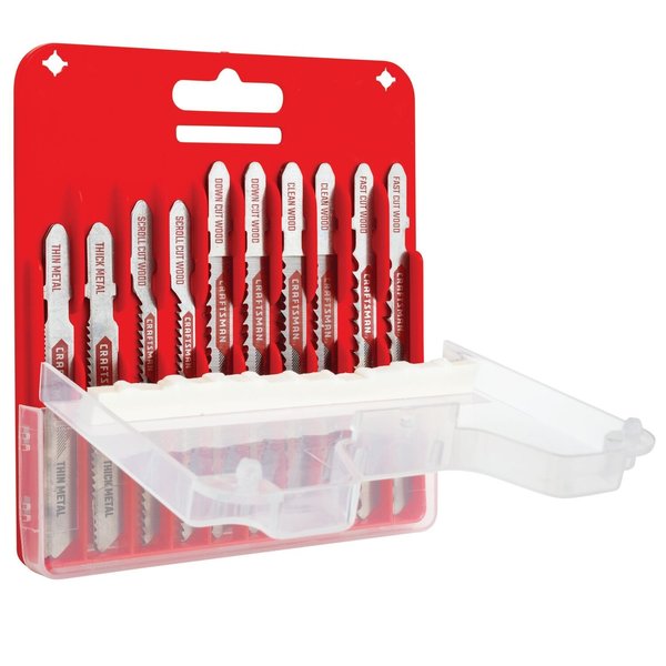 U-Shank Jig Saw Blade Kit, 12 pieces