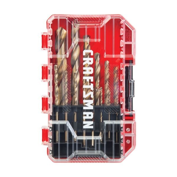 Jobber Drill Bit Set, Split Point, 14 Bits