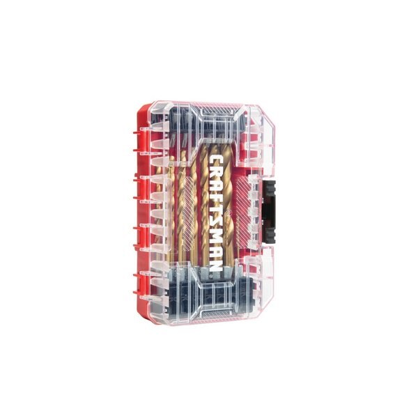 Titanium Nitride Coating Drill/Drive Set, 21 pieces