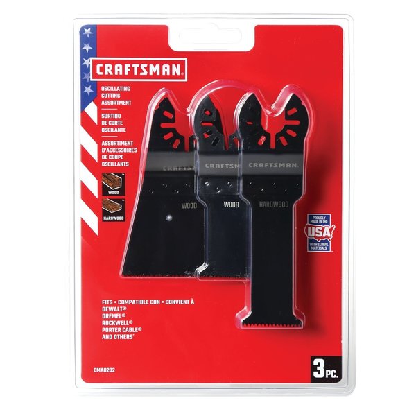 CM Oscillating 3 pieces Cutting Set