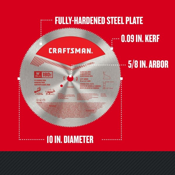 Plywood/OSB Saw Blade, 10