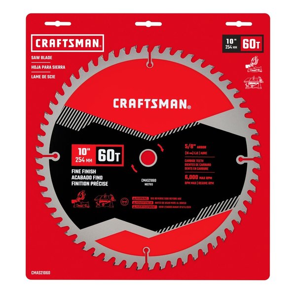 Saw Blade, 10-in 60T