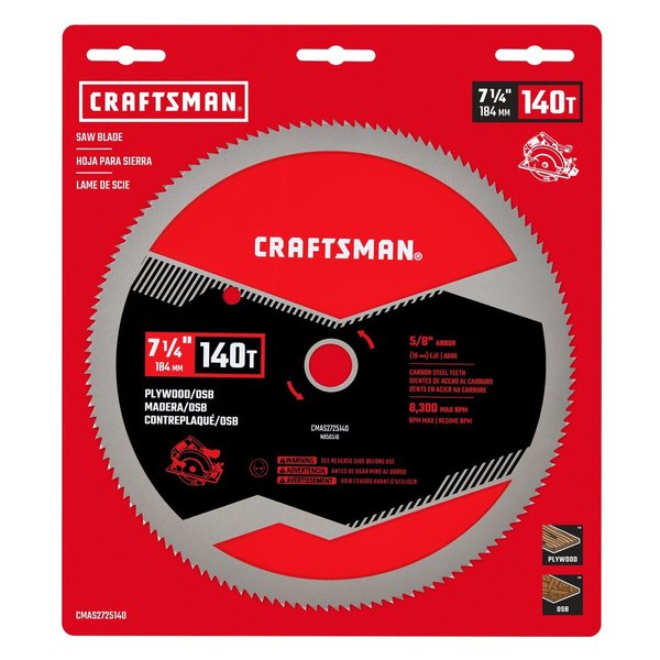 Plywood Saw Blade, 7-1/4