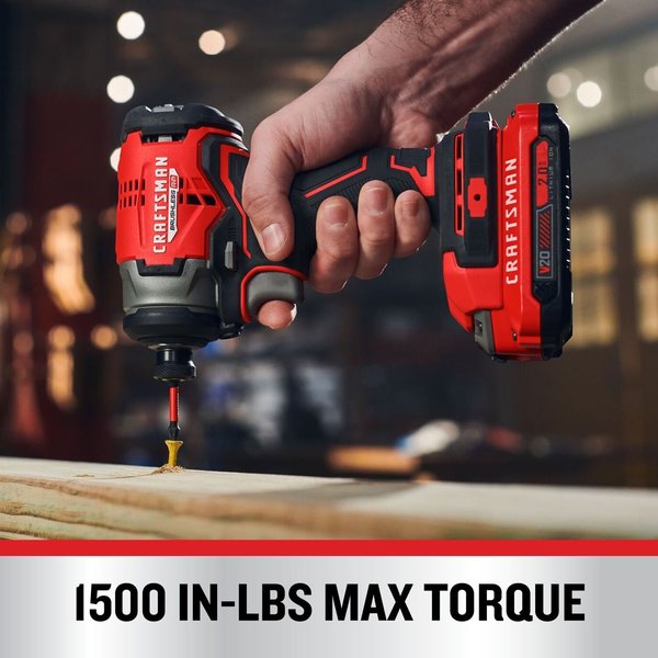 V20 Cordless Impact Driver, 1/4