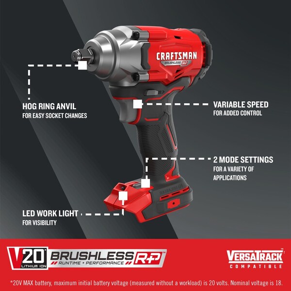 Cordless 1/2
