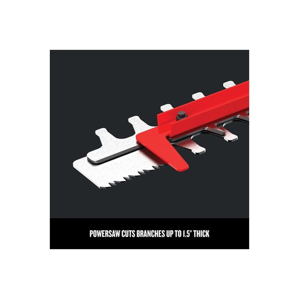 Corded Hedge Trimmer with Power Saw, 22