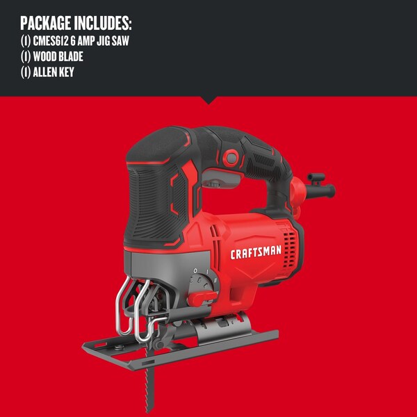 Variable Speed Jig Saw, 6A