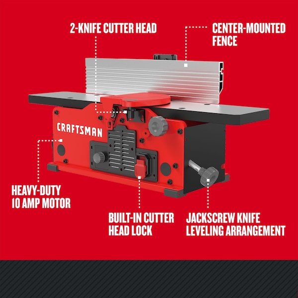Benchtop Jointer, 10A