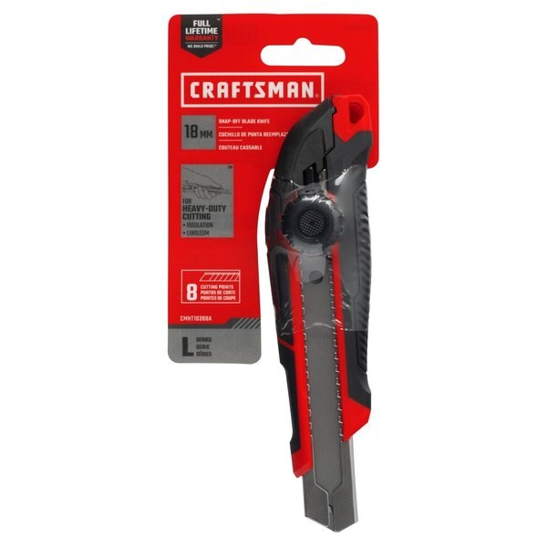 Snap-off Utility Knife, 18-mm
