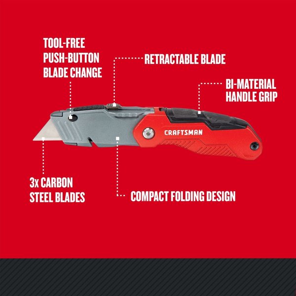 Folding Retractable Knife
