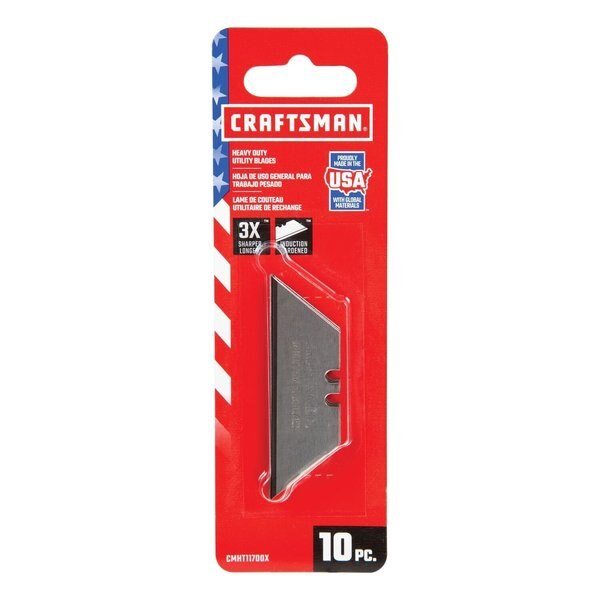 Carbon Steel Utility Replacement B, PK10