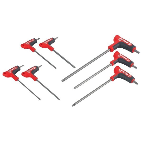 V-Series(TM) 7pc Torx Key Set