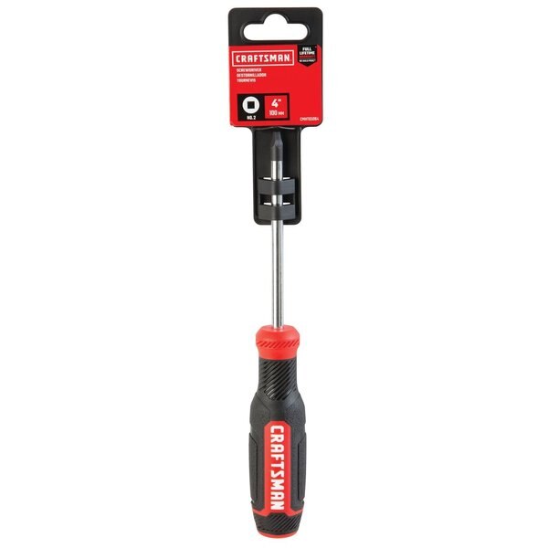 SQ #2 x 4-in Bi-Material Screwdriver