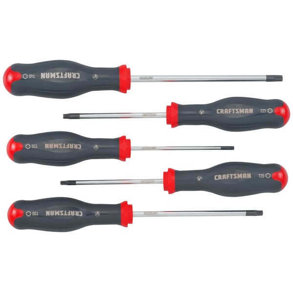 V-Series(TM) 5pc Torx(R) Screwdriver Set