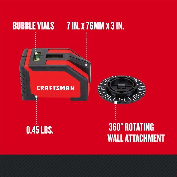 Wall Mount Laser, 15ft